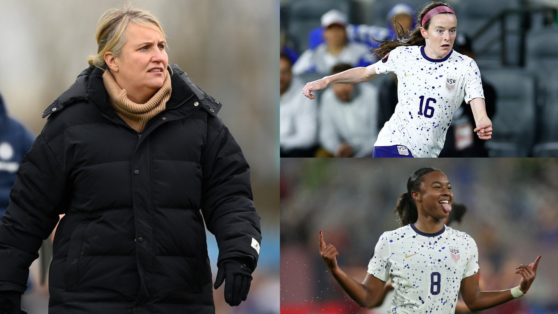 Emma Hayes First USWNT Squad Announced As Rose Lavelle Makes Return For ...