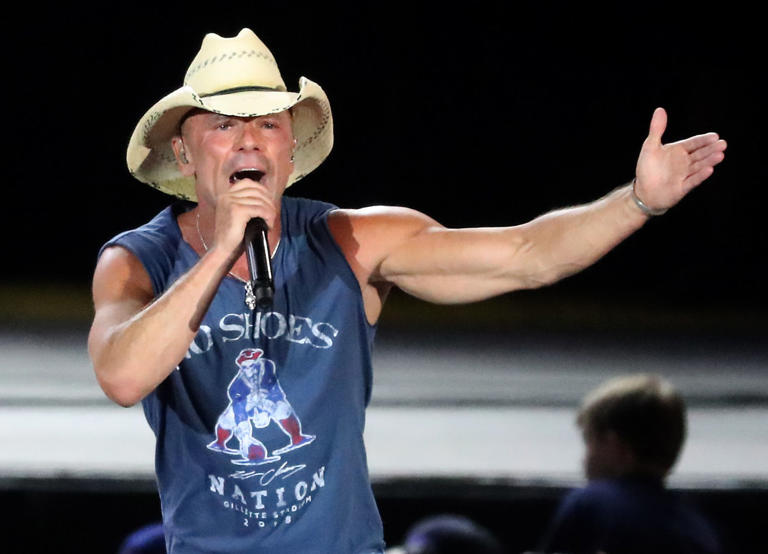 Kenny Chesney has been the headliner for concerts at Gillette Stadium more than any other singer.