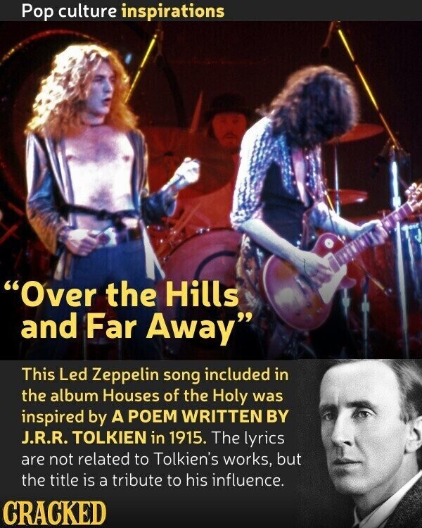 10. Led Zeppelin's "Over the Hills and Far Away"