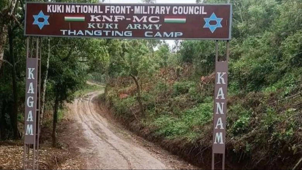 manipur's sacred hill renamed as kuki 'army camp', fir filed against militant group