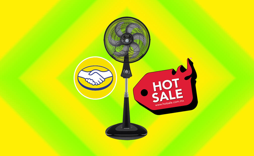 amazon, este ventilador t-fal es ideal para combatir la tercera ola de calor en el hot sale 2024 de mercado libre por menos de 1,310 pesos