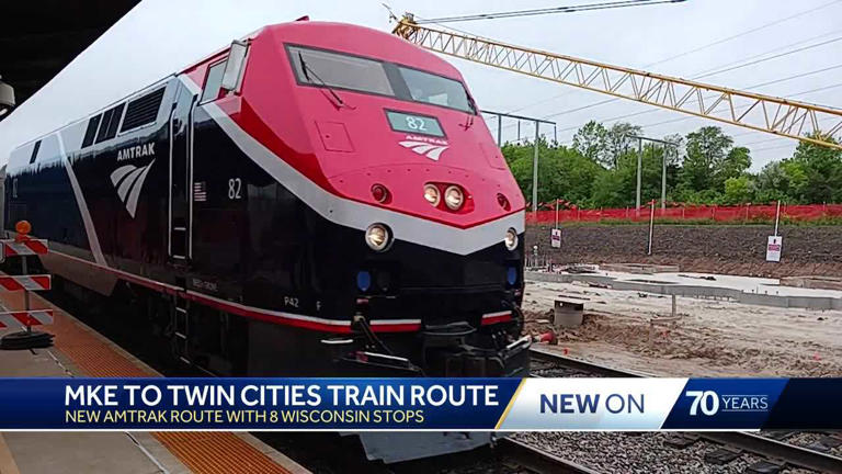 New Amtrak route from Milwaukee to the Twin Cities opens with 8 stops ...