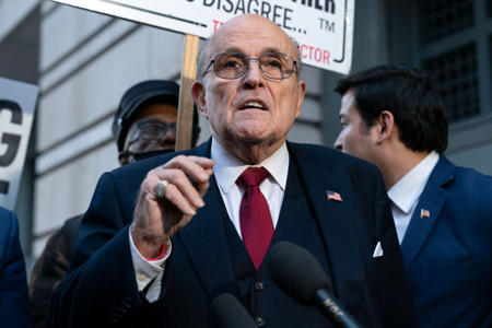 Rudy Giuliani agrees to never again publicly accuse Georgia election workers of vote tampering<br><br>