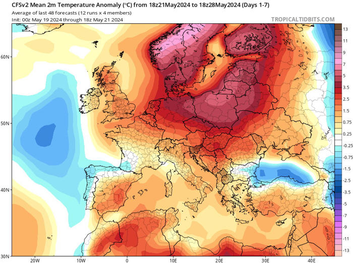 bańka gorąca ugrzęźnie nad polską. upały do 30 st. c będą coraz częstsze