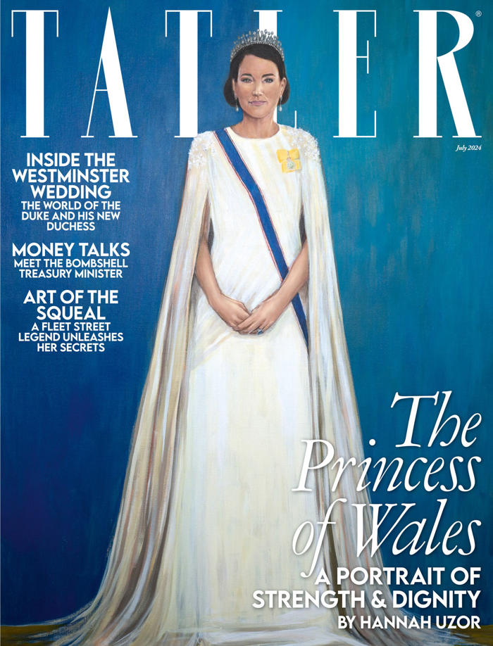 new princess of wales portrait appears on tatler magazine cover