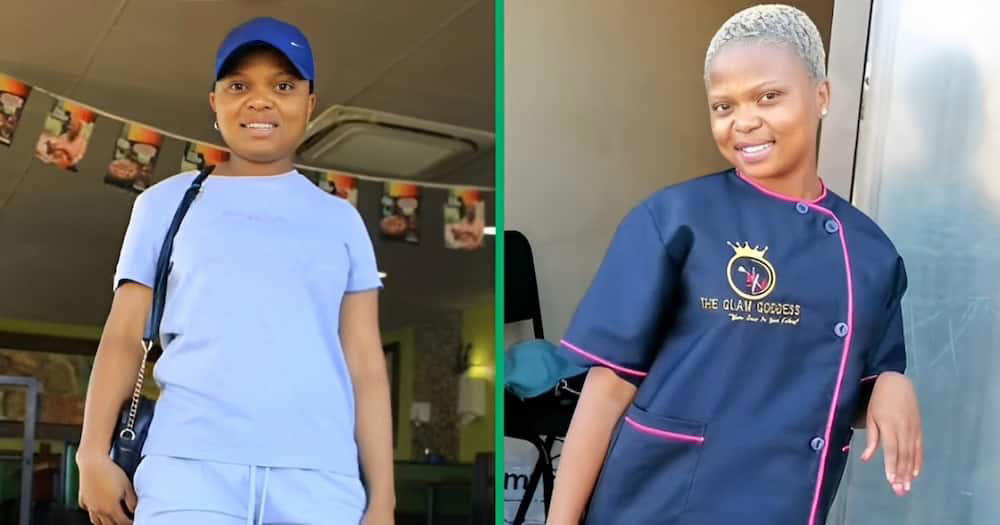woman shows off her electrifying hack, which she learnt from her eskom boyfriend in a video