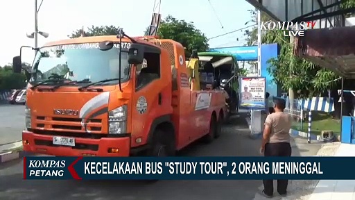 Bus Study Tour Siswa SMP Kecelakaan Di Tol Jombang-Mojokerto, 2 Orang Tewas