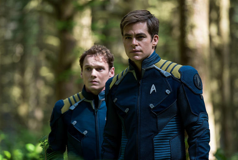Chris Pine in a still from Star Trek Beyond | Paramount Pictures