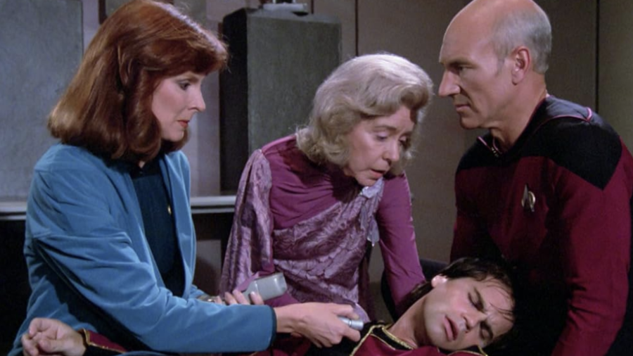 <p>If the name of this TNG story doesn’t ring a bell, “Too Short a Season” is the episode where an elderly admiral comes aboard the Enterprise to help rescue a Federation ambassador. But along the way, he starts growing younger thanks to overdosing on an age-reversing drug. </p><p>When they arrive at the planet, Picard is shocked to discover that the admiral once dealt with a similar situation on this planet by giving a terrorist what he demanded: Federation weapons. </p><p>In a truly wild take on the Prime Directive, the admiral also supplied weapons to a rival faction and hoped this would end the conflict quickly. Instead led to forty years of constant war. </p>
