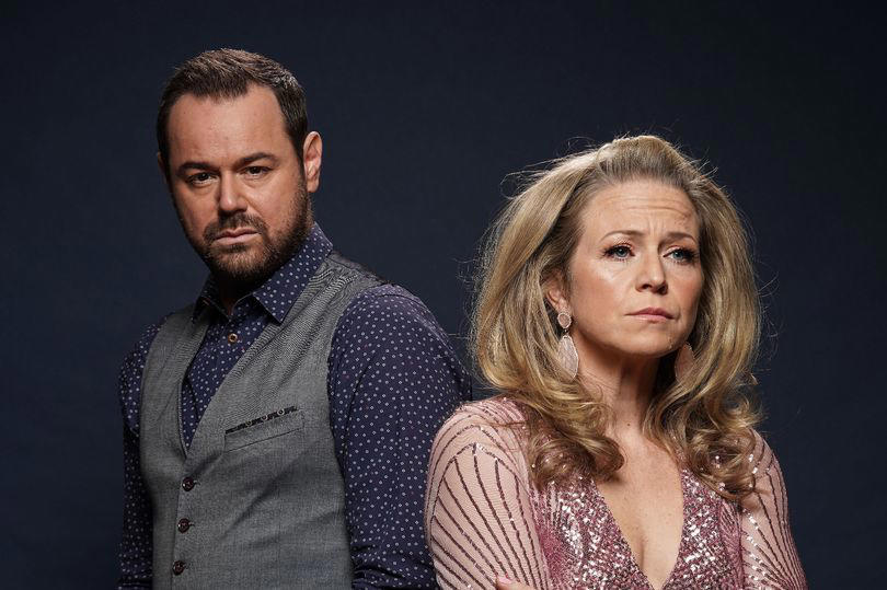 eastenders fans convinced mick carter is returning after danny dyer is pictured with kellie bright