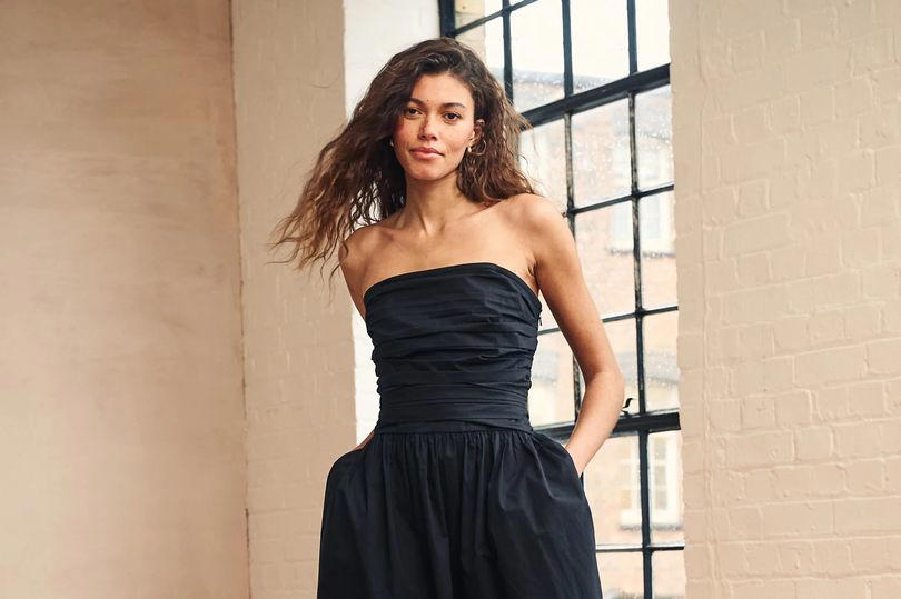 nobody's child's sell-out £85 bandeau dress is now back in stock at m&s if you missed out