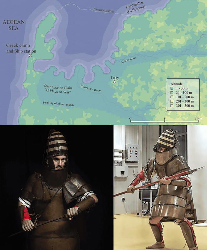 ancient 3,500-year-old mycenaean armor tested in epic combat simulation shows homer’s iliad wasn’t just a fantasy story after all
