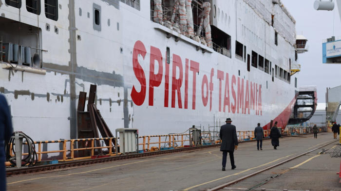 spirit of tasmania finnish shipbuilder rmc to be underwritten by its government after cost blowout from ukraine war