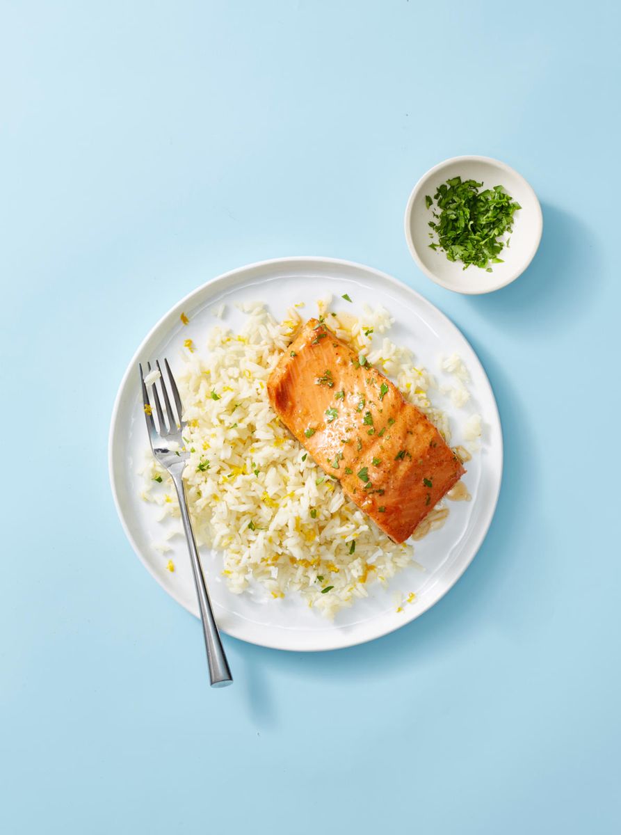 36) Garlic Butter Salmon