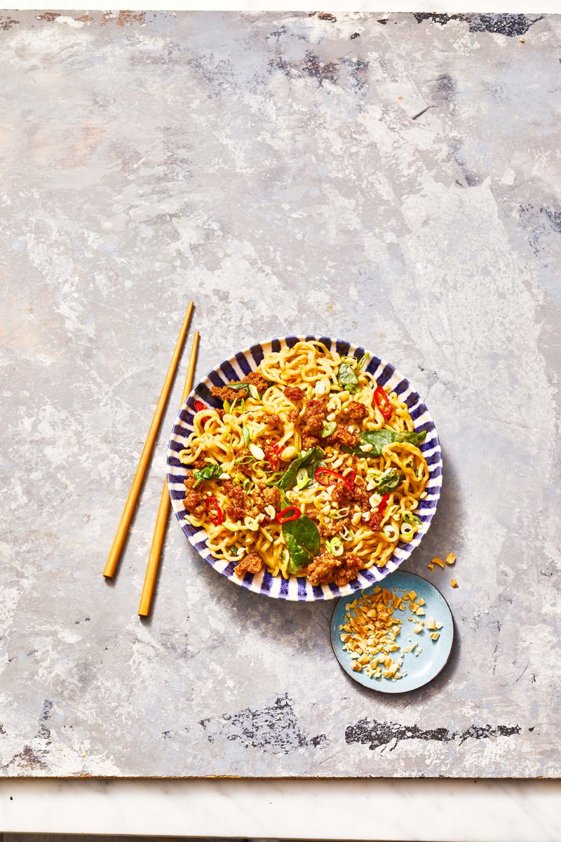72) Crispy Pork Noodles