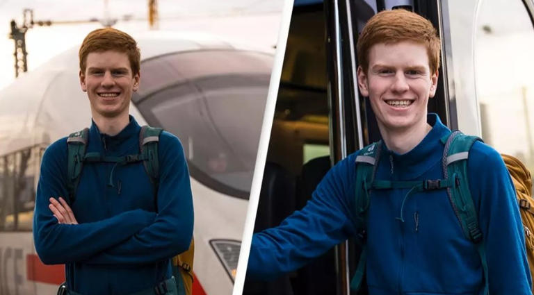 Teenager explains why he chose to pay $6,300 a year to live permanently on trains
