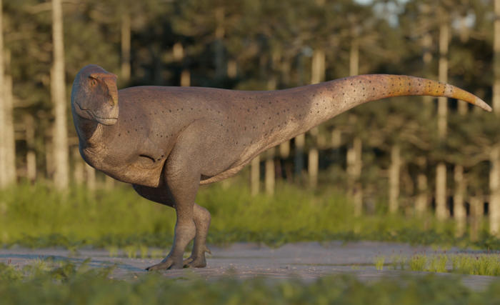 spot the arms on this new dinosaur species (you may need glasses)