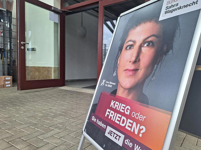 müntefering kritisiert plakat von wagenknecht-partei