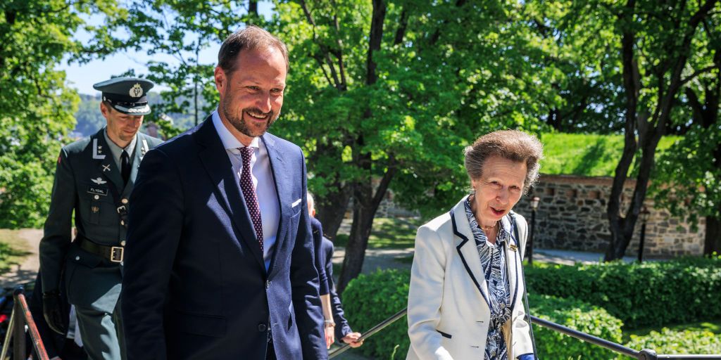 Princess Anne Reunites With Her Godson, Crown Prince Haakon, In Norway