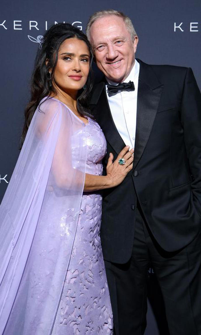 salma hayek celebrates ‘magical night’ at cannes’ women in motion event
