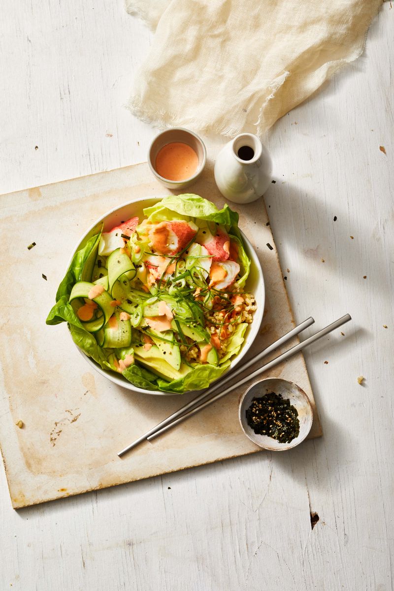 29) California Roll Salad