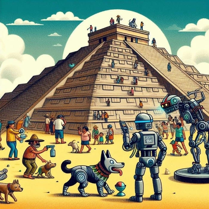 ¡viaja en el tiempo! así se verán las pirámides de teotihuacán en 2100 según inteligencia artificial