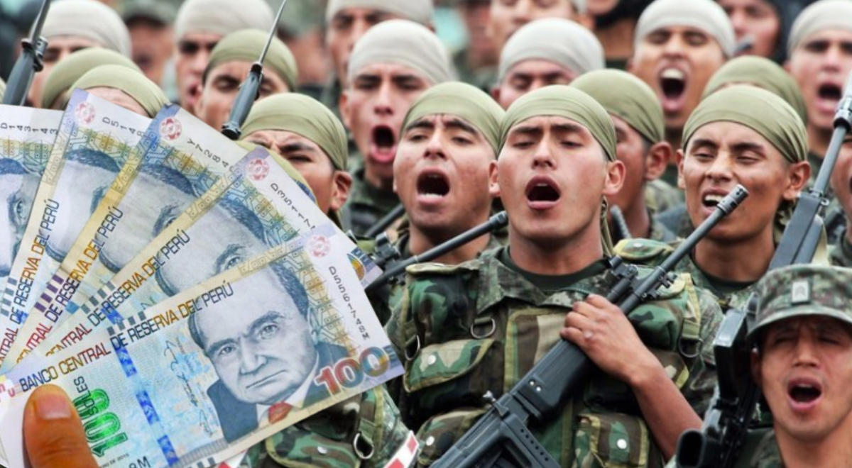 este es el increíble sueldo promedio que gana un militar del ejército peruano en el 2024