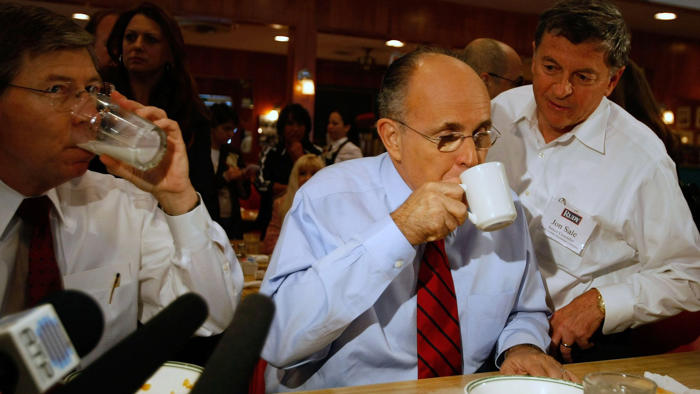 can rudy giuliani’s new coffee company save him from $148 million in debt?