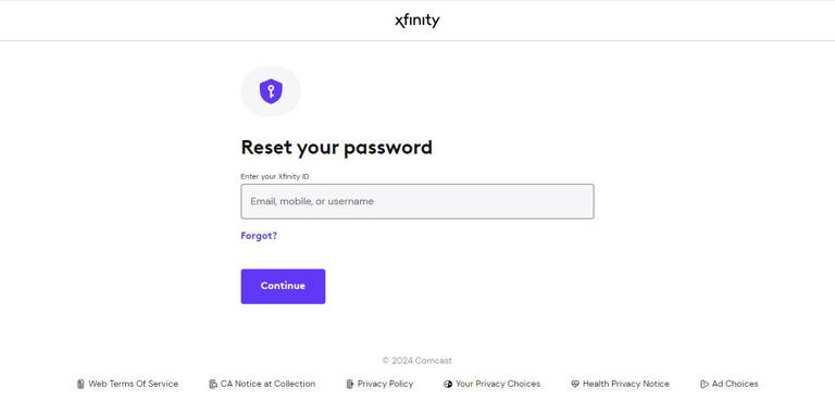 Xfinity: How to find your Xfinity ID and password