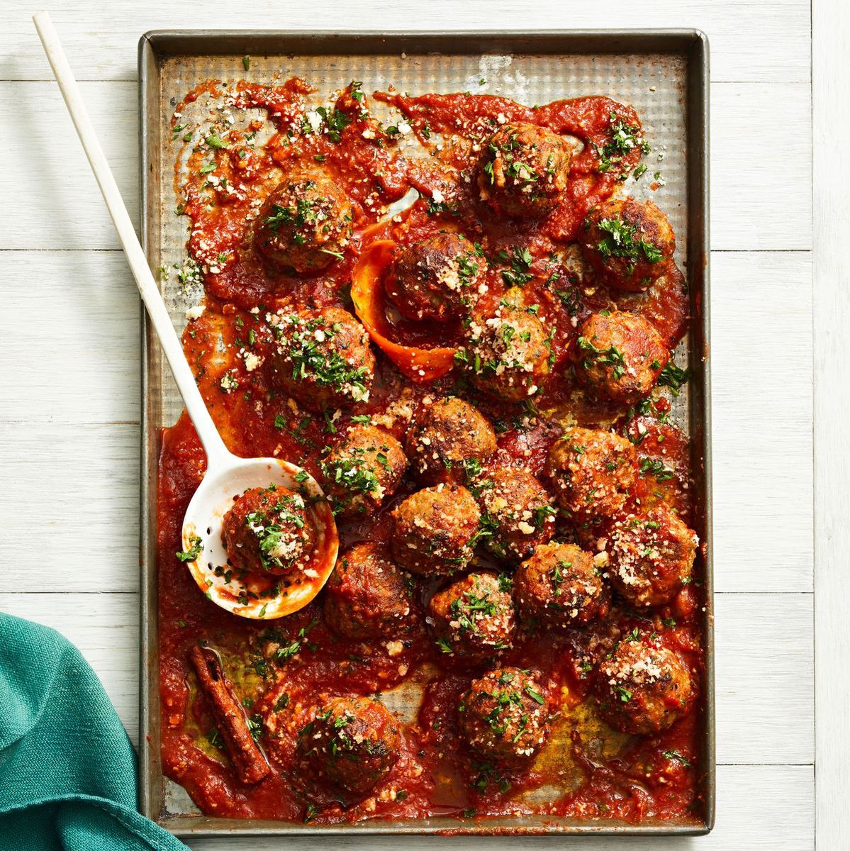22) Saucy Sausage Meatballs