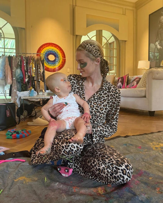 Hilton, who rose to fame as a New York City socialite in the 1990s, said she “never thought” she would label herself as a “strict mom.” Paris Hilton/Instagram