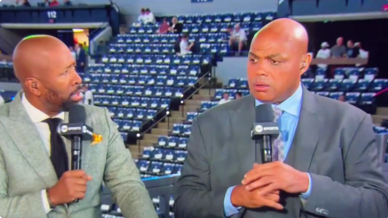 charles barkley roasted kenny smith's nba playoffs opinion as 'one of the dumbest things i've ever heard'