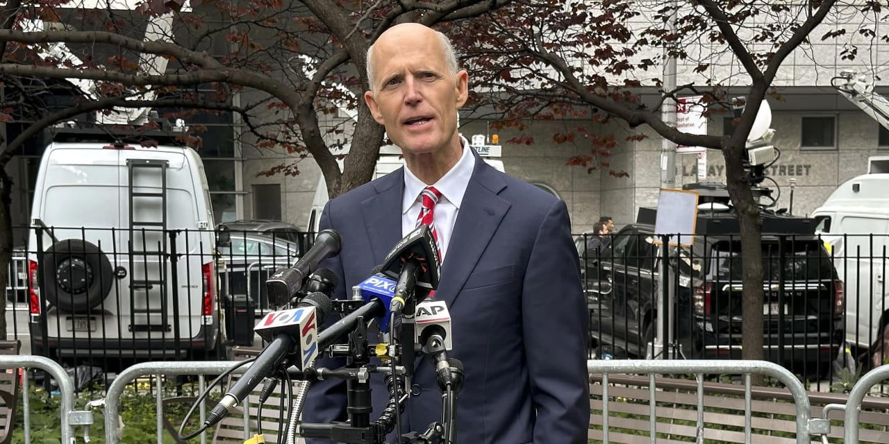 florida sen. rick scott, a trump ally, joins race to succeed mcconnell as gop leader