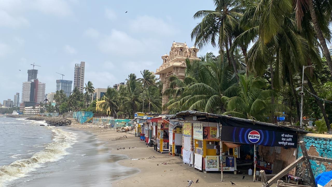 IN PHOTOS Dadar beach wears a deserted look as meteorologists warn of ...