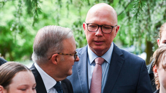 dutton open to withdrawal from icc while albanese remains quiet