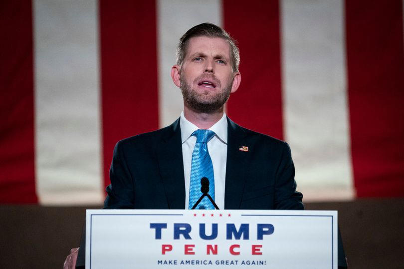 eric trump mocked for 'snowflake response' to msnbc joke about father's hush money trial