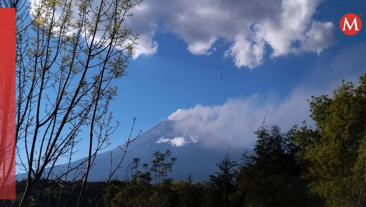 volcán popocatépetl hoy: registra 10 exhalaciones, tremor y un sismo | en vivo