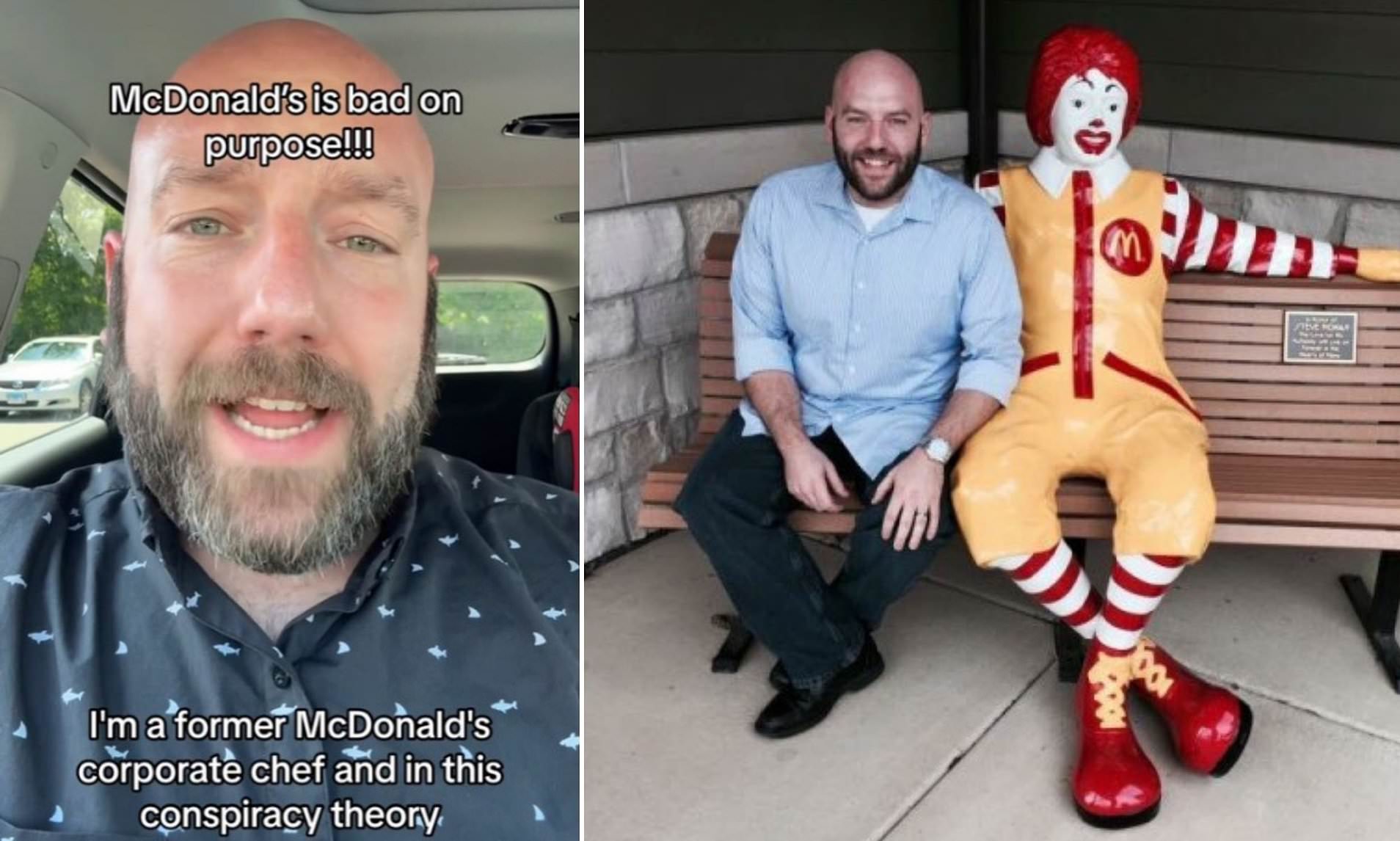 Former McDonald's Chef Explains Why He Believes In Conspiracy Theory