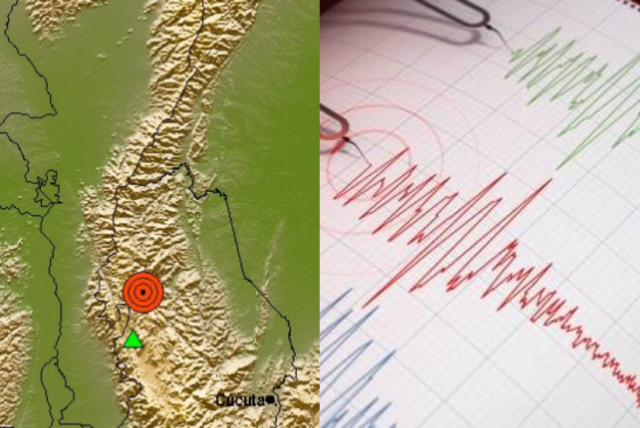 ¿lo sintió? el servicio geológico colombiano registró un sismo en norte de santander con una magnitud mayor de 3