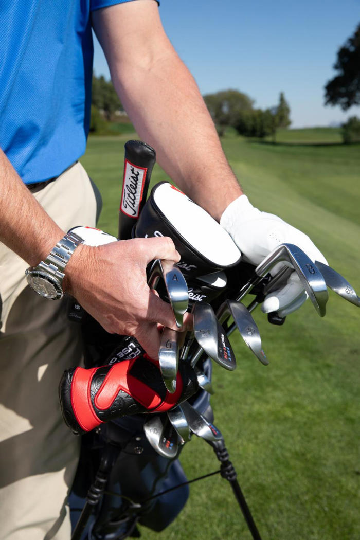 only 10 minutes of range time before you play? steal a tour player's prep to get ready