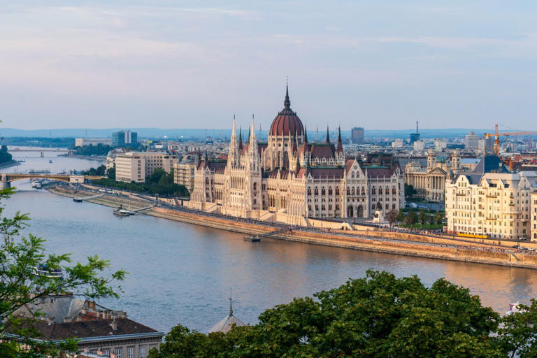 Budapest, Hungary in Europe.