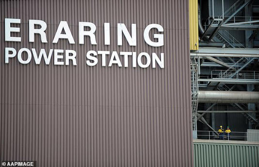 Opened in 1984, the Eraing operation is Australia's biggest coal power plant (pictured)