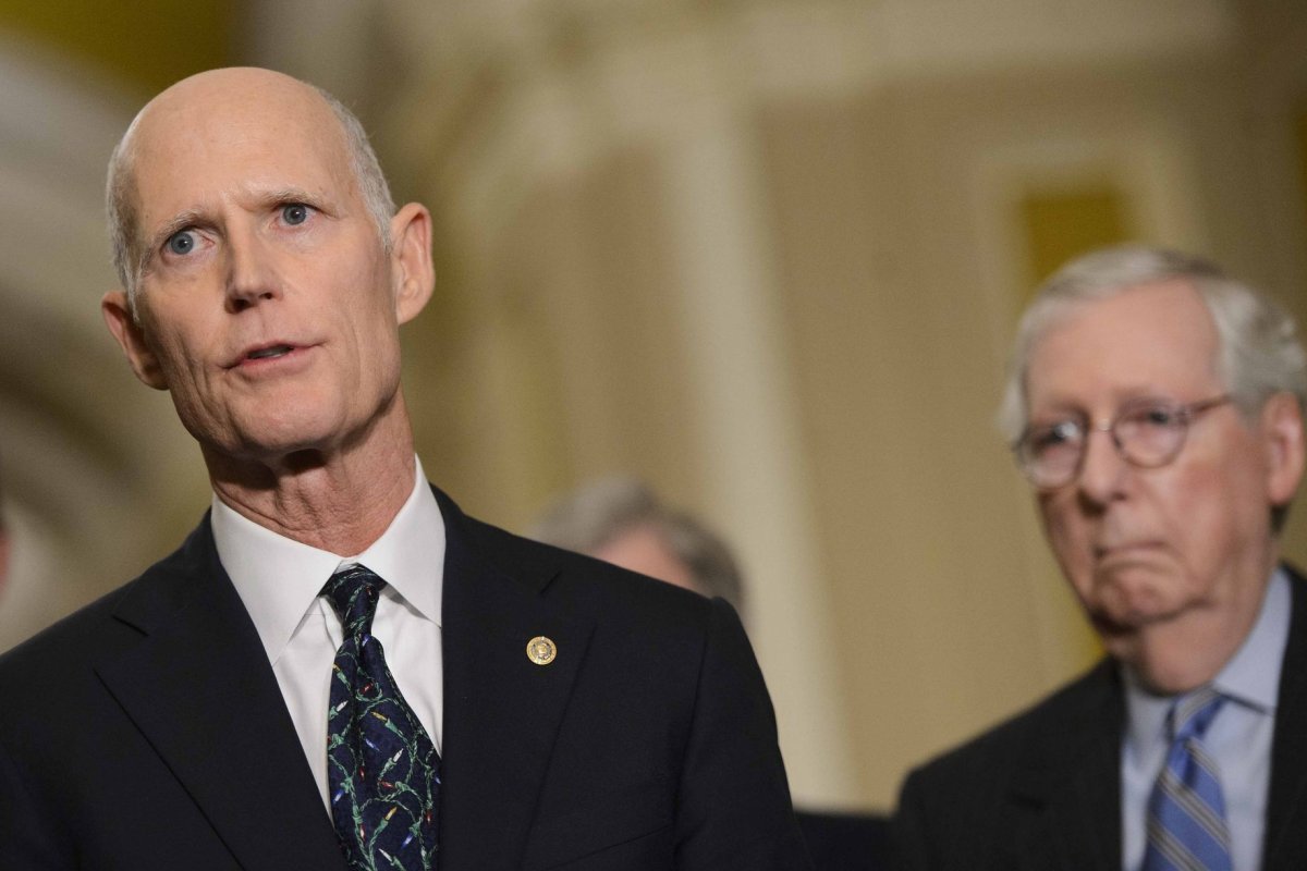 Sen. Rick Scott Joins Race To Succeed Mitch McConnell As Senate GOP Leader