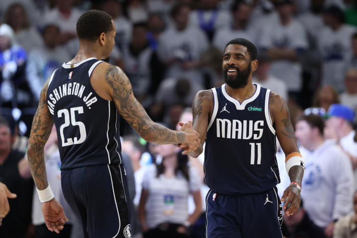 kyrie irving's blunt quote following mavs' game 1 win over anthony edwards, timberwolves
