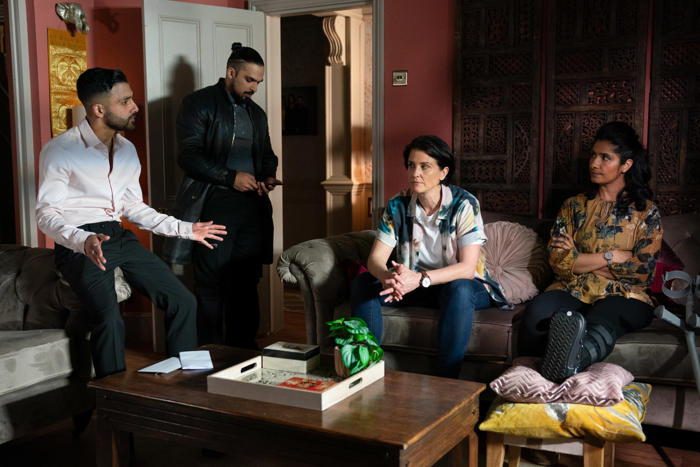 dying nish takes action that sends shockwaves through the panesar family in eastenders