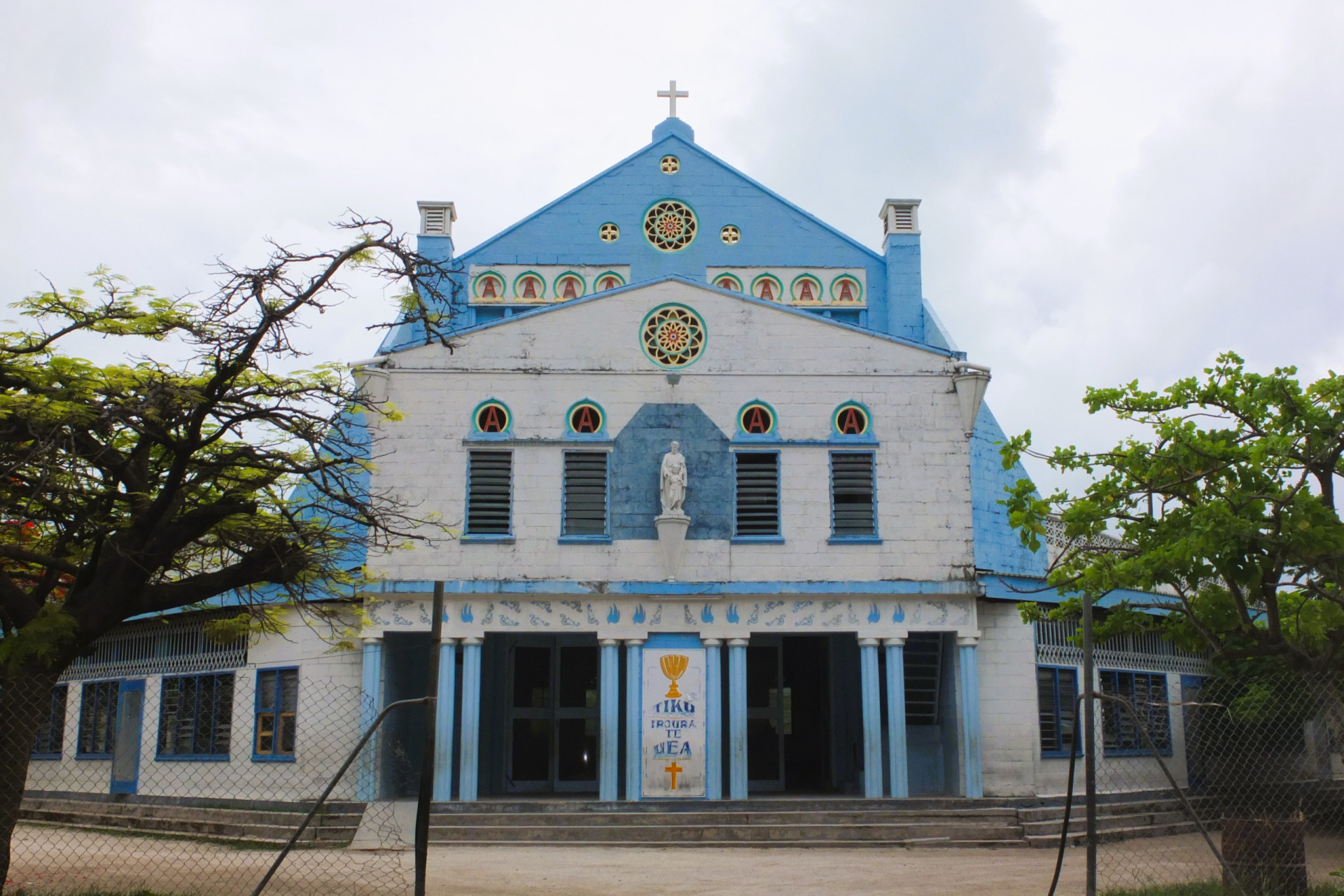 <p>Christianity is the predominant religion of the nation, with the largest denominations being made up of the Roman Catholic Church and the Kiribati Uniting Church. But despite these religious positions, traditional beliefs also influence cultural practices.</p><p><a href="https://www.msn.com/en-us/community/channel/vid-7xx8mnucu55yw63we9va2gwr7uihbxwc68fxqp25x6tg4ftibpra?cvid=94631541bc0f4f89bfd59158d696ad7e">Follow us and access great exclusive content every day</a></p>