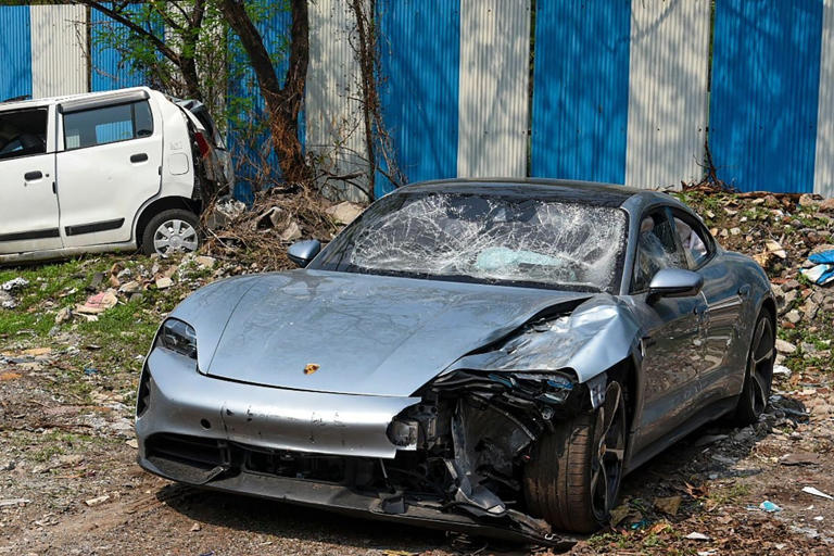 The teenager's father, real estate developer Vishal Agarwal, said that it was their family driver, who was employed by him was driving the Porsche. (Image: PTI)