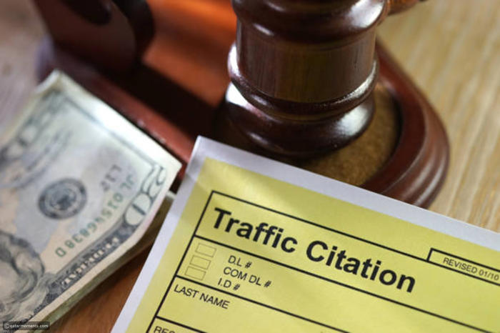traffic fines must be paid before leaving the country