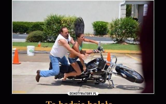 najlepsze memy o motocyklistach. zobacz, jak internauci żartują z miłośników motocykli