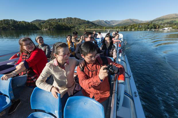 The direct flights from Shanghai could bring new business (Image: Windermere Lake Cruises)
